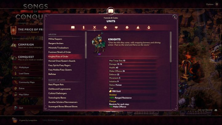 How to unlock: Have ten or more Charged buffs on a troop - Songs of Conquest: All achievements, trophy guide - Appendix - Songs of Conquest Guide