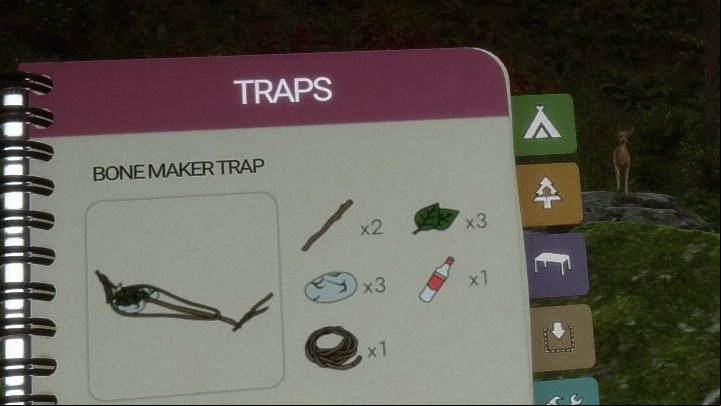 This type of trap should be placed in front of the shelter - Sons of the Forest: Traps - Resources and crafting - Sons of the Forest Guide