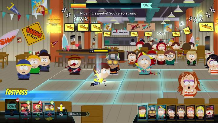 A charmed ally fights on the enemys side. A duration of that status can be checked in Inspection Mode. - Mosquito in a Honey Pot | Main Missions Walkthrough - Main Missions Walkthrough - South Park: The Fractured But Whole Game Guide