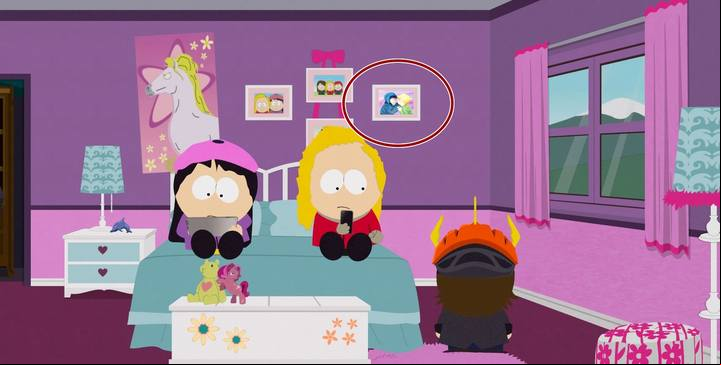 The picture in Bebes house is easy to miss. - The Yaoi Project | Side quests - Side quests - South Park: The Fractured But Whole Game Guide