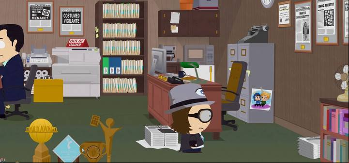 Another picture in The South Park Gazette building. - The Yaoi Project | Side quests - Side quests - South Park: The Fractured But Whole Game Guide