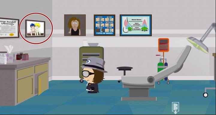 The Yaoi picture is between other pictures. - The Yaoi Project | Side quests - Side quests - South Park: The Fractured But Whole Game Guide