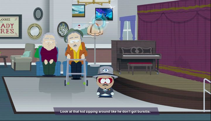 Obrazek nie rzuca sie w oczy, musisz stracic go kapiszonem - The Yaoi Project | Side quests - Side quests - South Park: The Fractured But Whole Game Guide