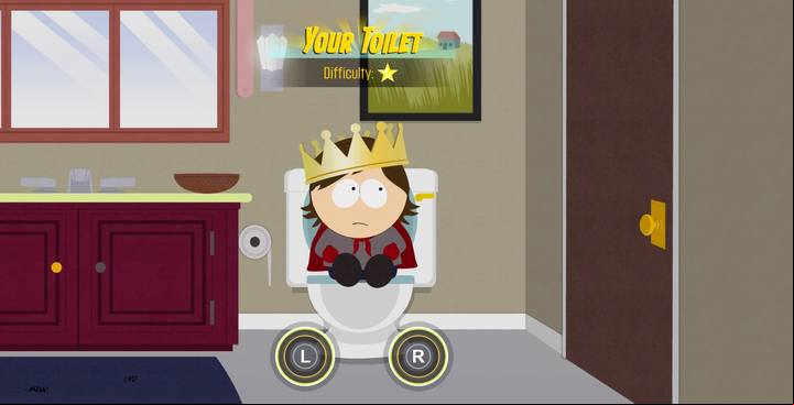Each toilet has a special mini-game. - Toilets Guide - Titles and secrets - South Park: The Fractured But Whole Game Guide