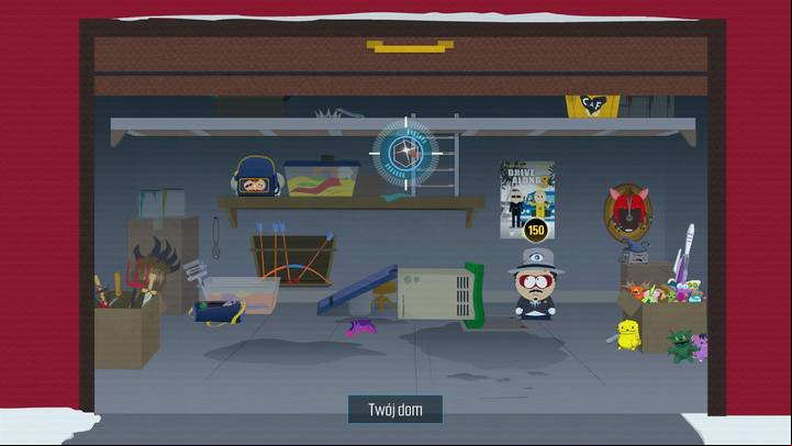To complete this puzzle, you must reach the yellow chest above. - Puzzles - Titles and secrets - South Park: The Fractured But Whole Game Guide