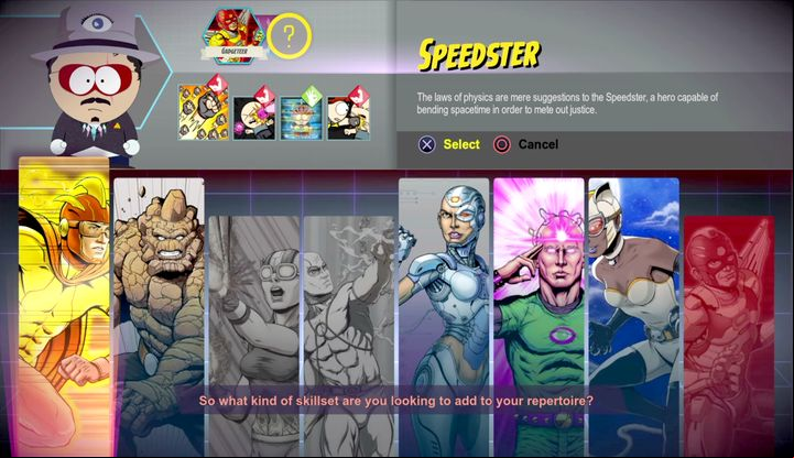 By the end of the game, you will be able to use all the classes a once. Until then, you will gain access to more classes as you progress through the story. - Character classes - Gameplay Basics - South Park: The Fractured But Whole Game Guide