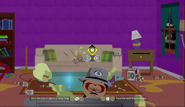 You can take the key from the couch after using PauseFart. - We Need a Tool, The Hundred Hands of Chaos | Main Missions Walkthrough - Main Missions Walkthrough - South Park: The Fractured But Whole Game Guide