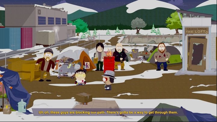 Homeless people are now new enemies on the map. - We Need a Tool, The Hundred Hands of Chaos | Main Missions Walkthrough - Main Missions Walkthrough - South Park: The Fractured But Whole Game Guide