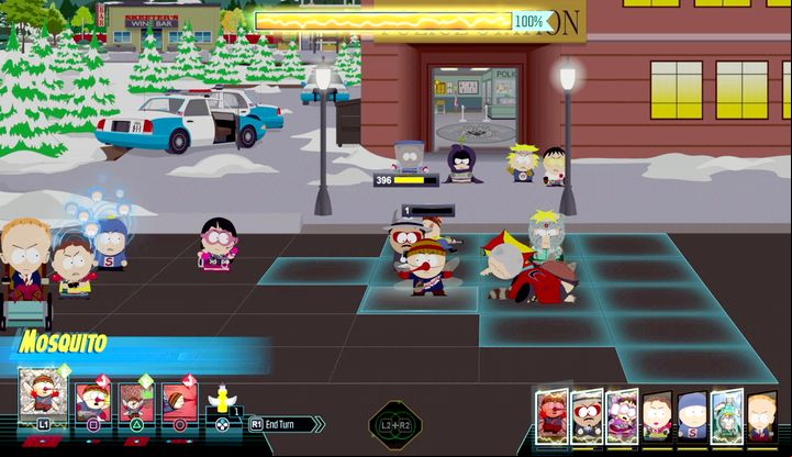 Keep your units away from each other - the opponents have many attacks covering a given area. - Origins 4: The Omega Prologue, The Thin White Line | Main Missions Walkthrough - Main Missions Walkthrough - South Park: The Fractured But Whole Game Guide