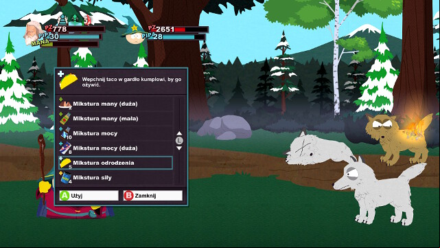 Always have a supply of potions on you - Potions - Combat - South Park: The Stick of Truth - Game Guide and Walkthrough
