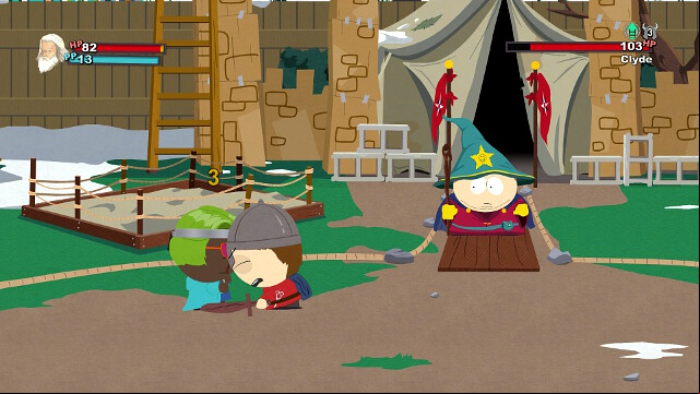 Block the attack - The New Kid in Town - Walkthrough - South Park: The Stick of Truth - Game Guide and Walkthrough