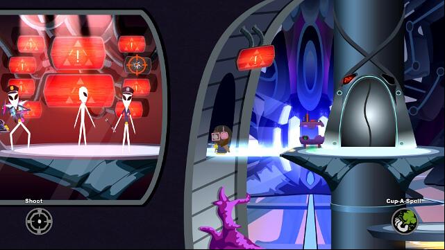 The main control room - Alien Abduction - Walkthrough - South Park: The Stick of Truth - Game Guide and Walkthrough