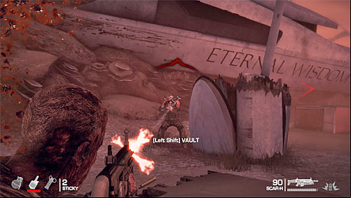 Initially take care of closest enemies, watching out for a single opponent, who can try to surprise you from the left side (screen above) - Chapter XIII - Adams - p. 1 - Game Walkthrough - Spec Ops: The Line - Game Guide and Walkthrough