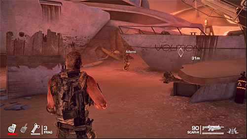 After the fight, head to the age shown on the above screen, which leads to another part of the map - Chapter XIII - Adams - p. 1 - Game Walkthrough - Spec Ops: The Line - Game Guide and Walkthrough