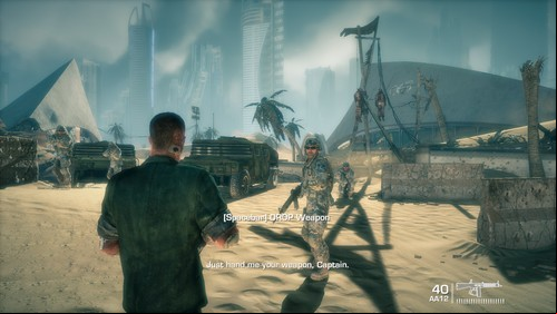 Watch the cut-scene, watching American soldiers finding Walker - Chapter XV - Welcome - Game Walkthrough - Spec Ops: The Line - Game Guide and Walkthrough