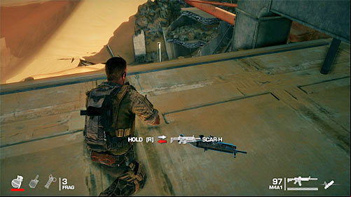 Eventually you have to secure the entire area - Chapter II - The Dune - p. 1 - Game Walkthrough - Spec Ops: The Line - Game Guide and Walkthrough