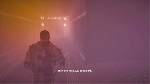 Return downstairs and start exploring rooms there - Chapter V - The Edge - p. 2 - Game Walkthrough - Spec Ops: The Line - Game Guide and Walkthrough