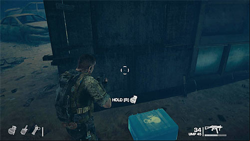 Another method is to attack enemies by a surprise, aiming at one of them with your pistol - Chapter VI - The Pit - p. 1 - Game Walkthrough - Spec Ops: The Line - Game Guide and Walkthrough
