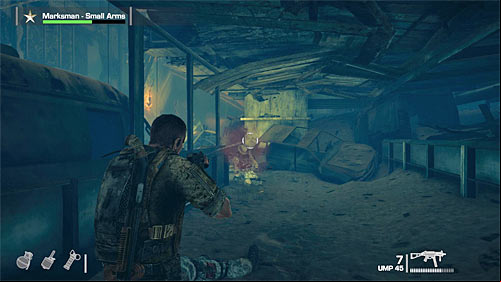 As previously mentioned, new enemies will be ing the battle regularly and you particularly have to watch out for these rappelling down the lines and jumping down from the upper balconies - Chapter VI - The Pit - p. 1 - Game Walkthrough - Spec Ops: The Line - Game Guide and Walkthrough