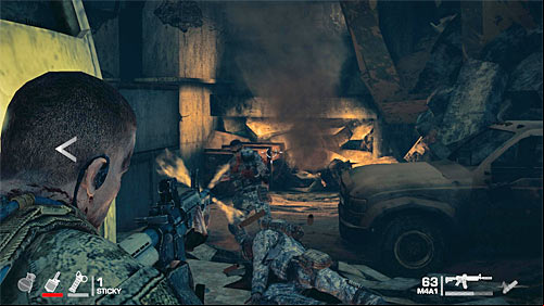 Keep exploring the area - Chapter VI - The Pit - p. 1 - Game Walkthrough - Spec Ops: The Line - Game Guide and Walkthrough