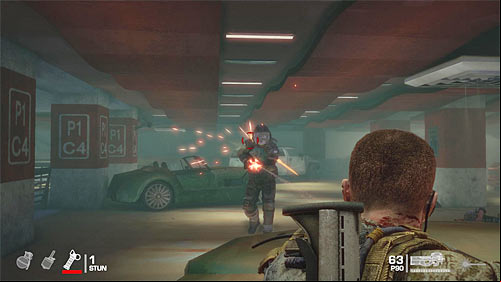 During battles fought in the underground parking lot, you have to particularly watch out for two threats - Chapter X - Riggs - Game Walkthrough - Spec Ops: The Line - Game Guide and Walkthrough