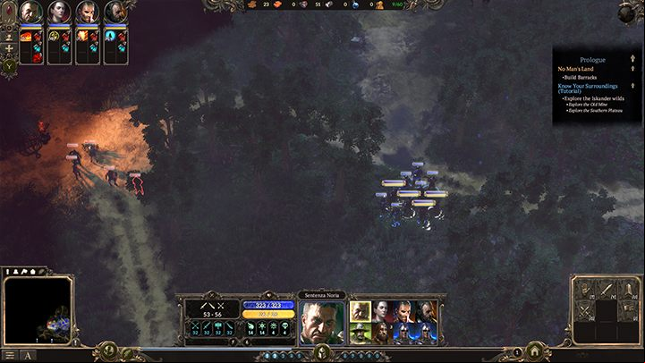 Avoid enemy forces until you gather more soldiers. - Prologue - Crushing the Rebellion | Campaign in Spellforce 3 - Campaign - SpellForce 3 Game Guide