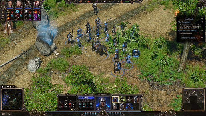 Completing iThe Forsaken Coast /iquest allows Copper to heal some of his men before the revolt. - Leafshade - The Corruption | Campaign in Spellforce 3 - Campaign - SpellForce 3 Game Guide