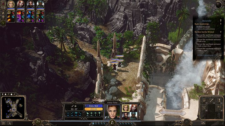 This side path allows you to go around enemies and get behind their backs. - Mulandir - Rude Awakening | Campaign in SpellForce 3 - Campaign - SpellForce 3 Game Guide