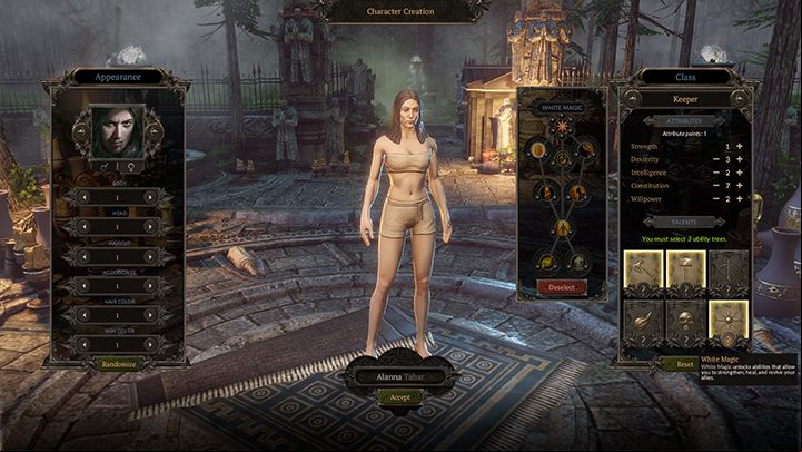 You can choose from predefined classes. - Character creation and progression - Basics - SpellForce 3 Game Guide
