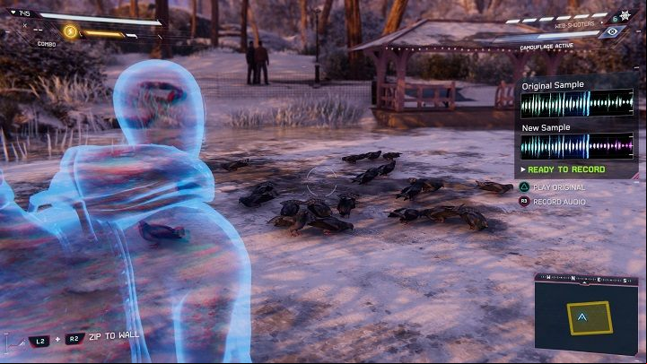 In this district, you will find 1 sound sample to record - Spider-Man Miles Morales: Central Park - map, collectibles, and locations - World Atlas - Spider-Man Miles Morales Guide
