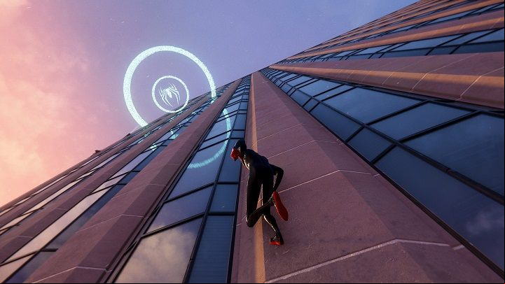 In this district, you will find moving challenge 2 - Spider-Man Miles Morales: Hells Kitchen - map, collectibles and locations - World Atlas - Spider-Man Miles Morales Guide