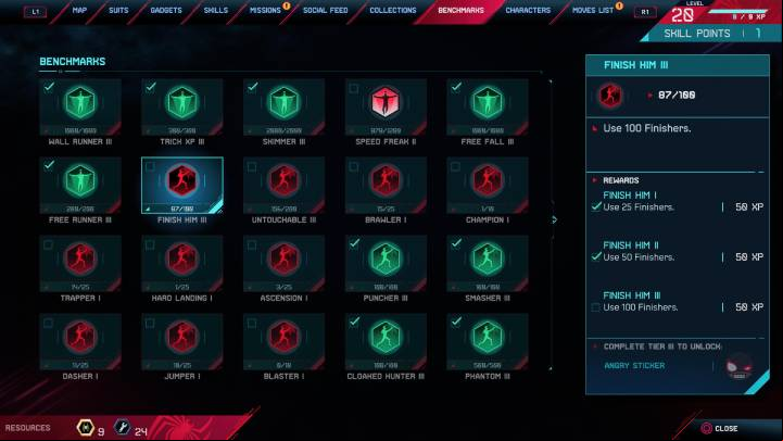 You can find the tests in the 8th tab after pressing the touchpad - Spider-Man Miles Morales: Benchmarks Guide - Basics - Spider-Man Miles Morales Guide