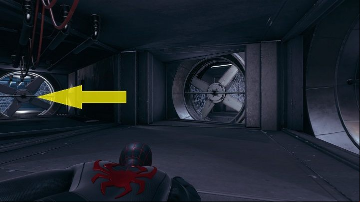 As you crawl deeper, you will come across several fans - Spider-Man Miles Morales: Corporate Espionage walkthrough - Main missions - Spider-Man Miles Morales Guide