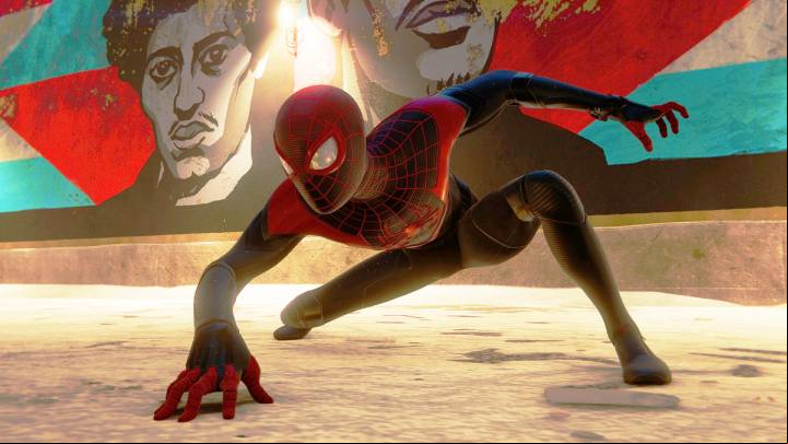 This costume, Miles receives after completing the 8th main mission - Time to Rally - Spider-Man Miles Morales: Classic Suit - how to unlock it? - Suits - Spider-Man Miles Morales Guide