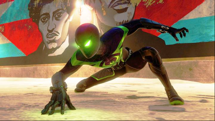 To access this costume, you must find all the sound samples and complete the Back to the Beginning side mission - Spider-Man Miles Morales: Purple Reign Suit - how to unlock it? - Suits - Spider-Man Miles Morales Guide