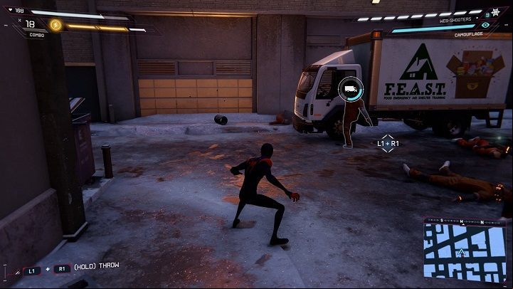 In downtown Midtown, thieves are trying to steal a F - Spider-Man Miles Morales: Crimes from the FNSM app - list, walkthrough - FNSM App - Spider-Man Miles Morales Guide