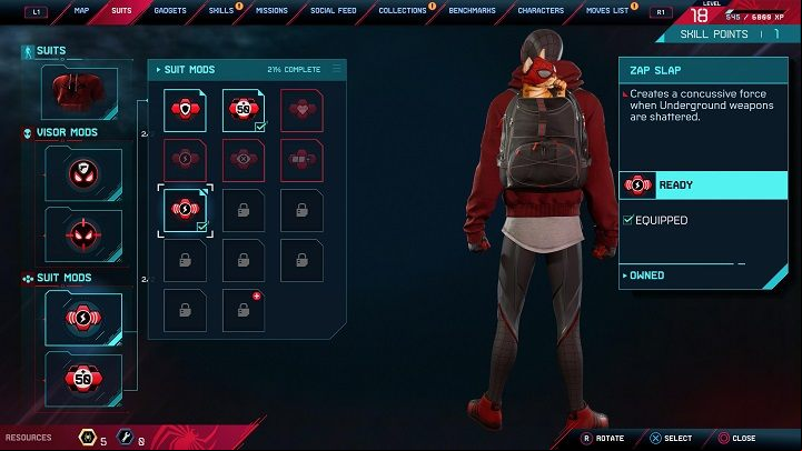 Requirements - Spider-Man Miles Morales: Suit Mods - List - Modifications - Spider-Man Miles Morales Guide