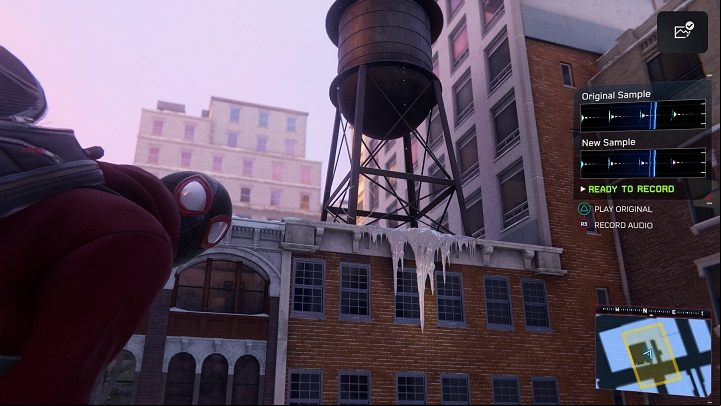 In this district, you will find 1 sound sample to record - Spider-Man Miles Morales: Upper East Side - map, location, finds - World Atlas - Spider-Man Miles Morales Guide