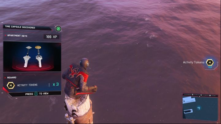 You will find 1 time capsule in this district - Spider-Man Miles Morales: Greenwich - map, collectibles and locations - World Atlas - Spider-Man Miles Morales Guide