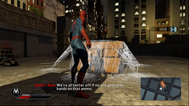 Secure the crates - On the trail of a killer! - Walkthrough - The Amazing Spider-Man 2 - Game Guide and Walkthrough