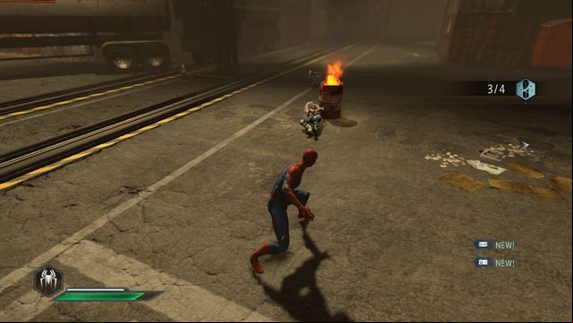 Blow up the barrel and entangle the opponents - No one is safe! - Walkthrough - The Amazing Spider-Man 2 - Game Guide and Walkthrough