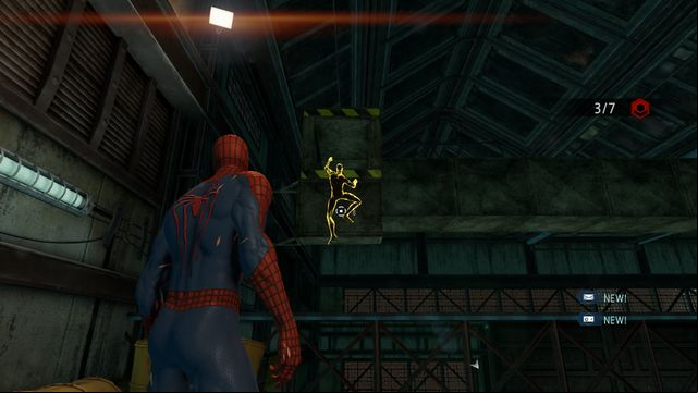 Upgrade crate #4 - entrance - No one is safe! - Walkthrough - The Amazing Spider-Man 2 - Game Guide and Walkthrough