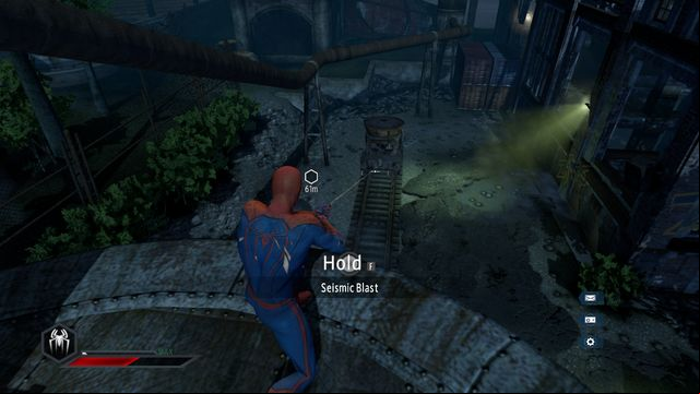 The mining cart - The Kingpin of crime! - Walkthrough - The Amazing Spider-Man 2 - Game Guide and Walkthrough