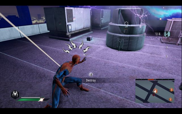 Upgrade crate #1 - Power surge! - Walkthrough - The Amazing Spider-Man 2 - Game Guide and Walkthrough
