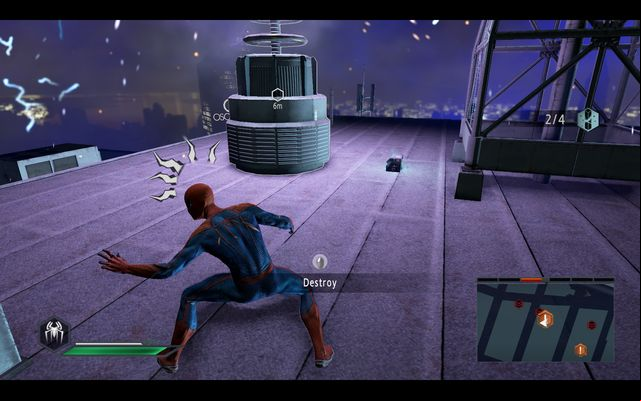 Upgrade crate #2 - Power surge! - Walkthrough - The Amazing Spider-Man 2 - Game Guide and Walkthrough