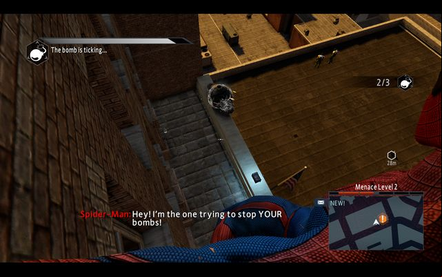 The third bomb and upgrade crate #1 - The Green Goblin! - Walkthrough - The Amazing Spider-Man 2 - Game Guide and Walkthrough