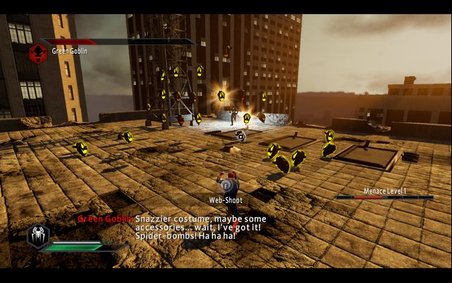 Goblin and the bombs - The Green Goblin! - Walkthrough - The Amazing Spider-Man 2 - Game Guide and Walkthrough