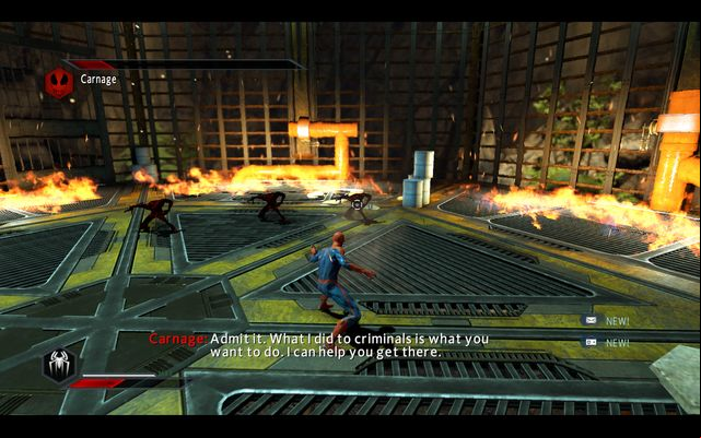 The smaller opponents - Maximum Carnage! - Walkthrough - The Amazing Spider-Man 2 - Game Guide and Walkthrough