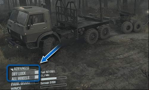 If your vehicle is partially submerged, proceed as follows - My vehicle is stuck. What now? Tips - Beginners Guide - Spintires MudRunner Guide and Tips