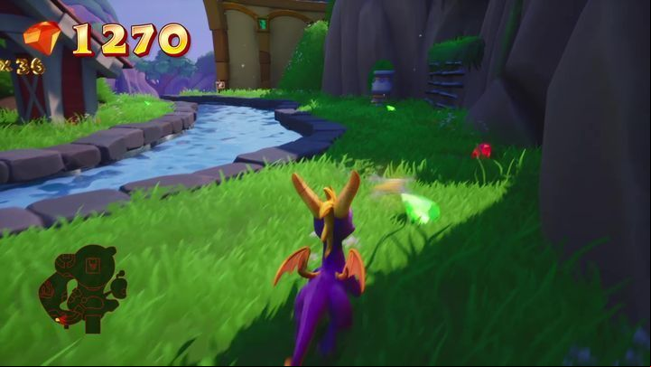 You will find a ladder near one of the plant pots that you have destroyed - Midday Gardens | Spyro: Year of the Dragon Walkthrough - Midday Gardens - Spyro Reignited Trilogy Guide